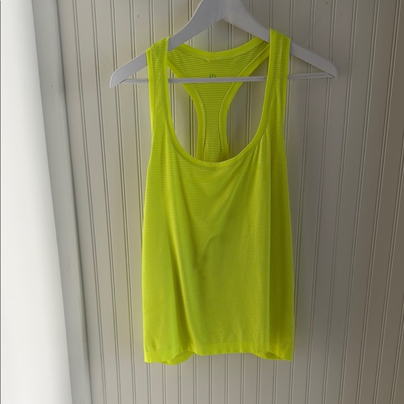 Lululemon Swiftly Tech Racerback 2.0 *Race Length Highlight Yellow - Picture 3 of 6
